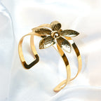 The Gilded Flora Cuff