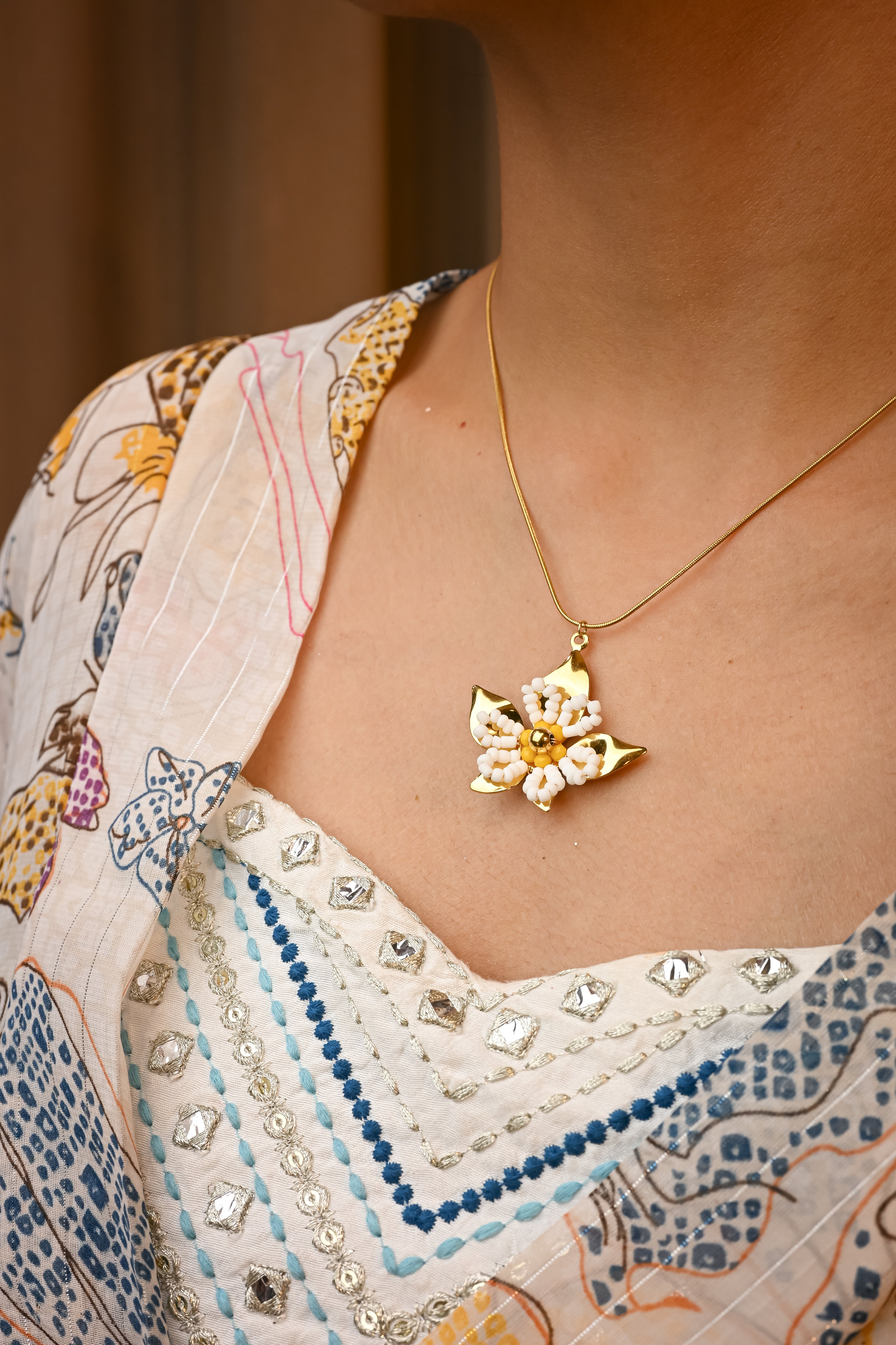 EMBER PETAL NECKLACE