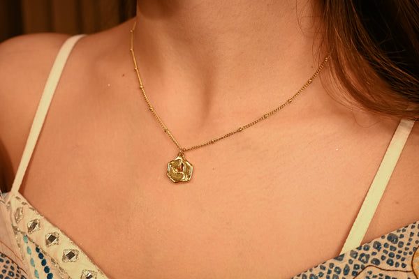 THE FACETED PRISM NECKLACE