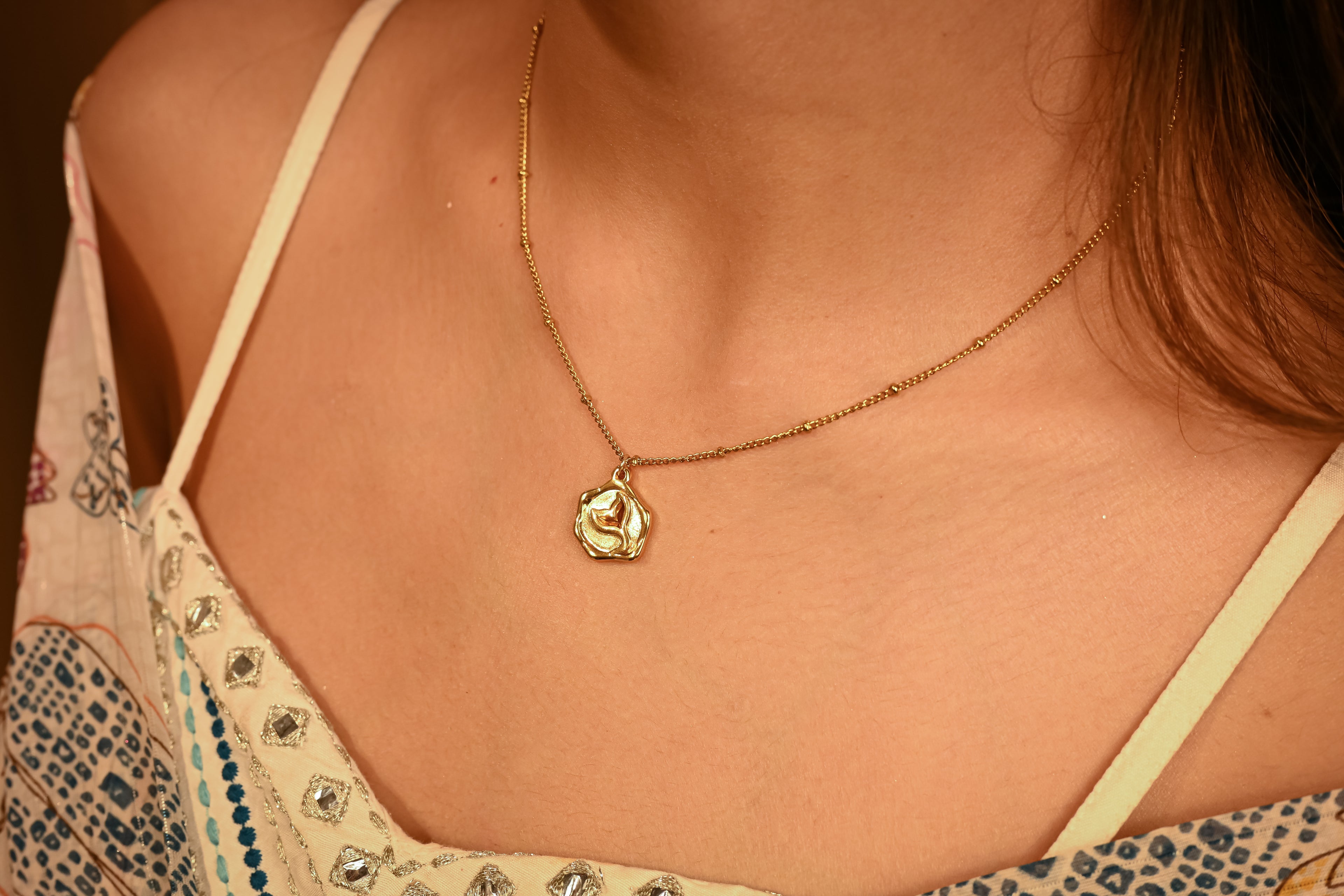 THE FACETED PRISM NECKLACE