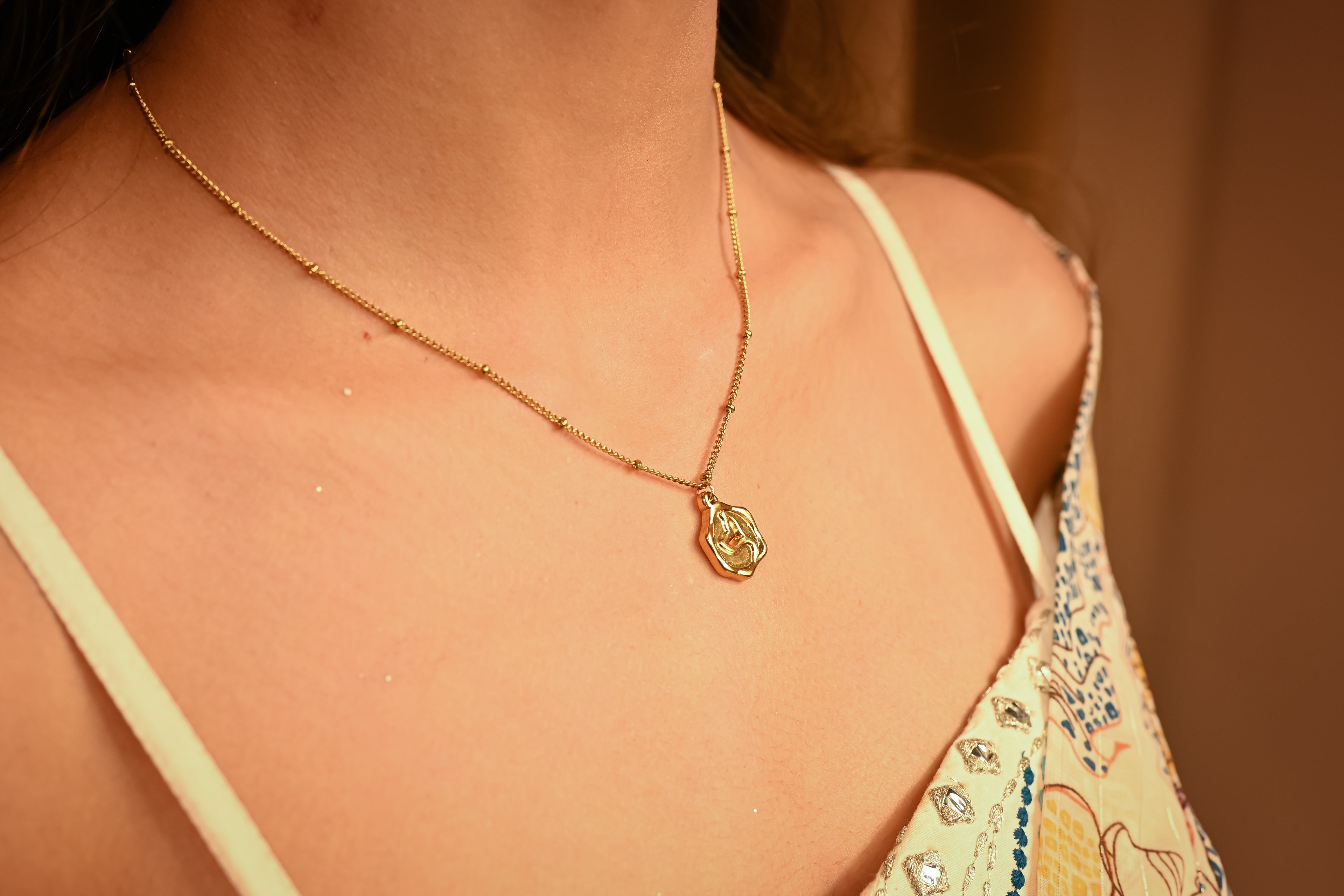 THE FACETED PRISM NECKLACE