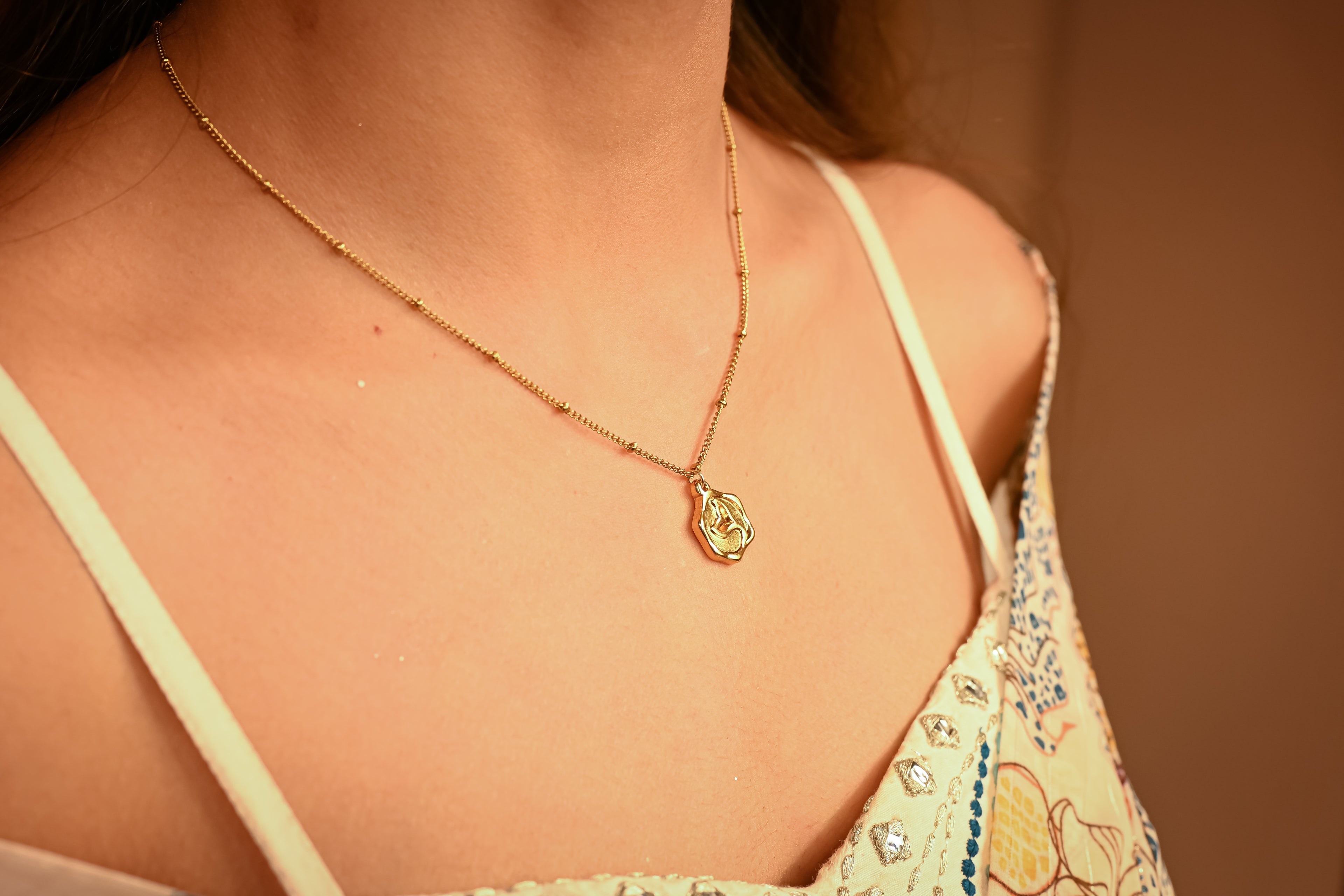 THE FACETED PRISM NECKLACE