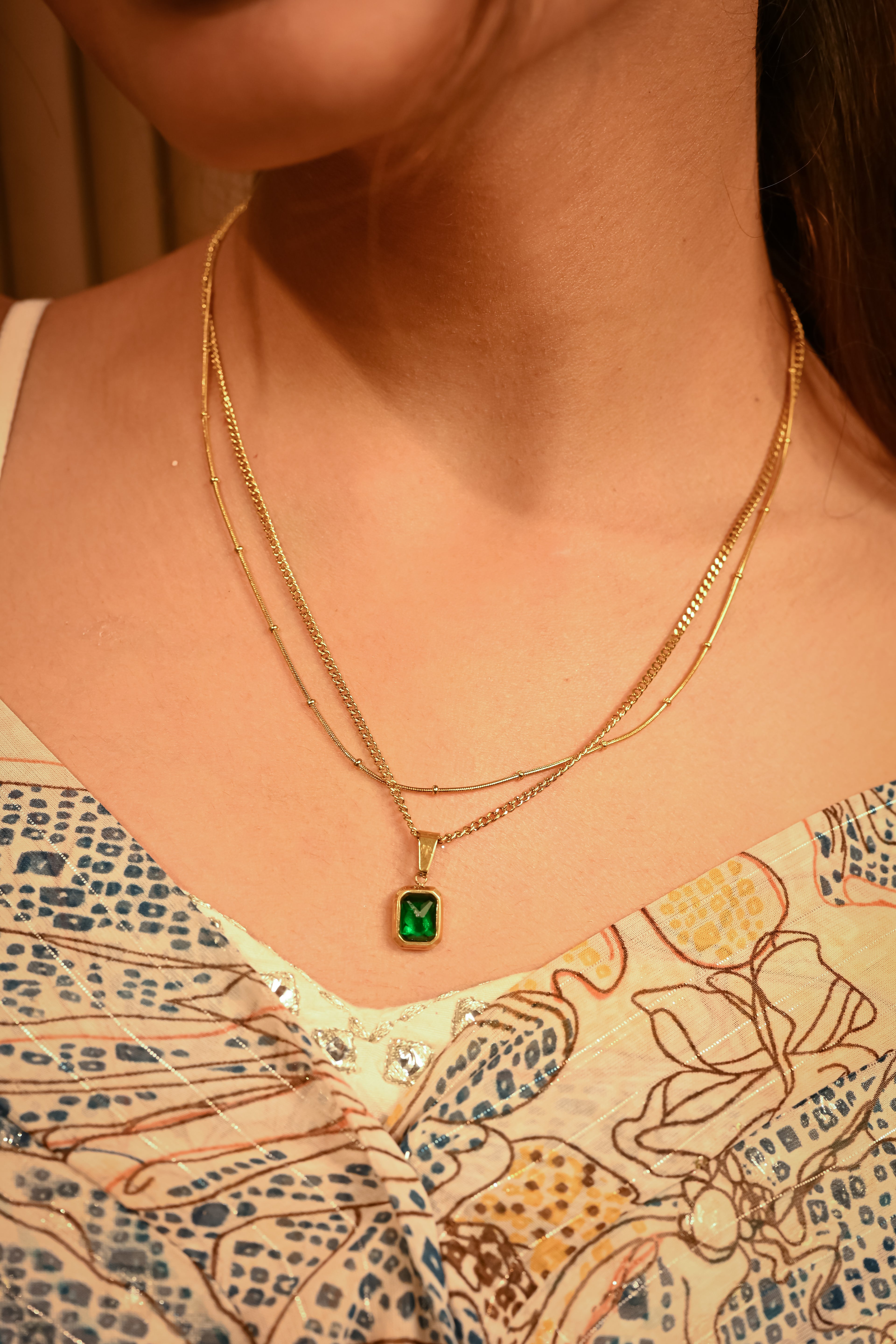 LAYERED LUXE PENDANT