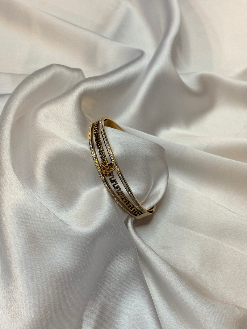 The “Cosmic Orbit” Anti-Tarnish Bangle